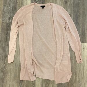 Halogen size XS dusty pink cardigan